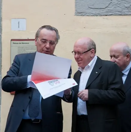 Momento della premiazione