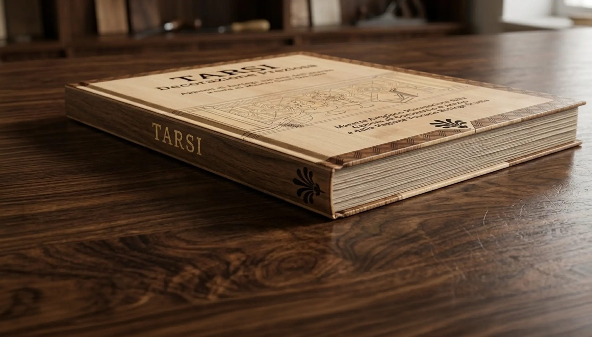 Libro Tarsi Decorazione Preziosa di Mastro Santi del Sere