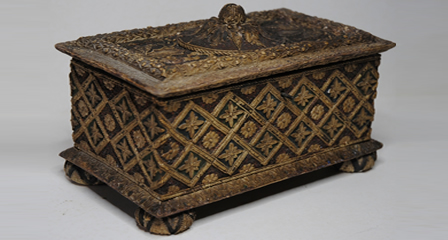 Restauro cofanetti storici in pastiglia e osso